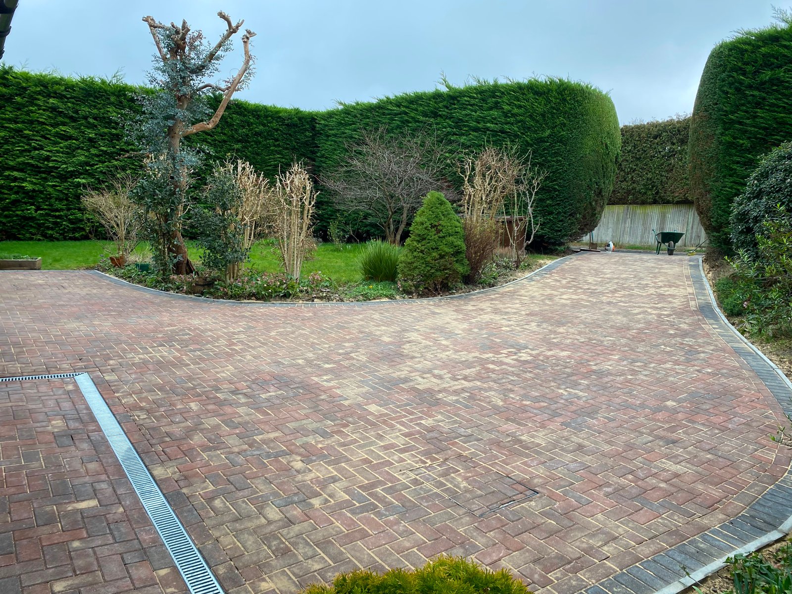 Driveway — block paving